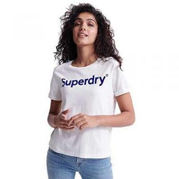 Superdry Camiseta de Corte Cuadrado Flock