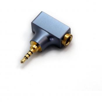 DD HiFi DJ44B/DJ44C Mark II 4.4mm Female to 2.5mm/3.5mm Male Gold-Plated Headphone Adapter