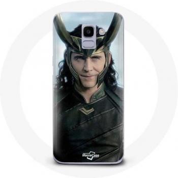 Samsung Galaxy A6 2018 Loki Thor Ragnarok Cover met Helm Seizoen 1