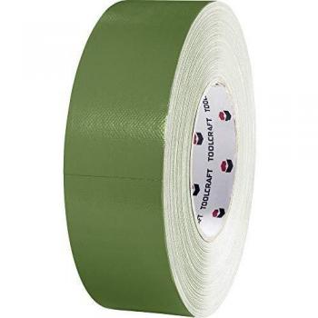 TOOLCRAFT 80DT Olive Green Tape 50 m x 50 mm