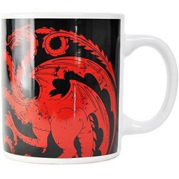 Mug Game of Thrones, Ceramica, Nero, 350ml