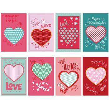 Valentine's Day Heart Set