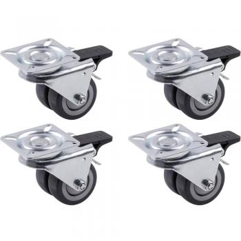 Metafranc Twin Wheel Caster Set of 4