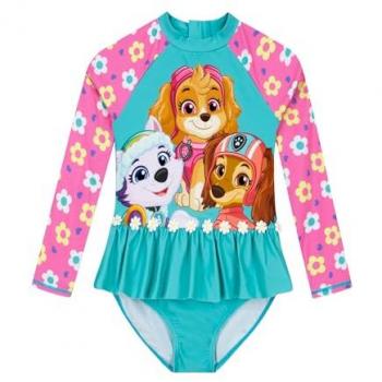 Paw Patrol Skye Blue Long Sleeve Bikini