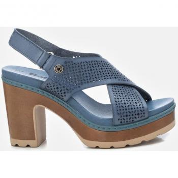 Sandalias de tacón de mujer Refresh 170778 azul