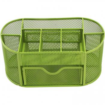 Mesh Pencil & Pen Keeper – Green, MultiWare