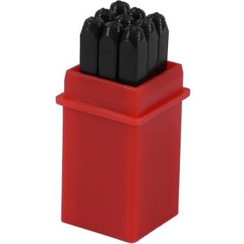 Ensemble Poinçons d’Artisanat – Acier Trempé, Bois et Cuir