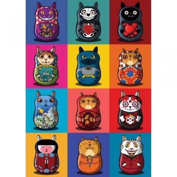 Puzzle en bois Catryoshka