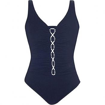 SUNFLAIR Damen Badeanzug dunkelblau 38C