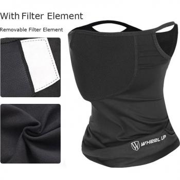 Écharpe de vélo polaire anti-poussière