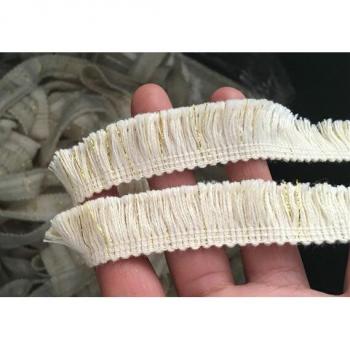 DIY Cotton Lace Trim with Fringe