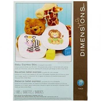 DIMENSIONS Baby Express Bibs, Multi-Colour, 16 x 11 (41 x 28 cm)