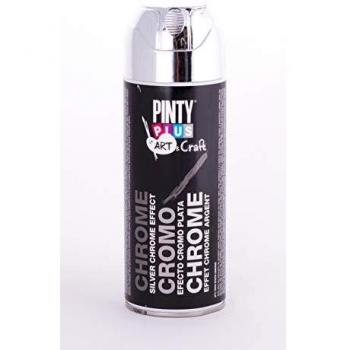 Sprühfarbe PINTY Z169 Chrome‑Effekt Silber 520 ml