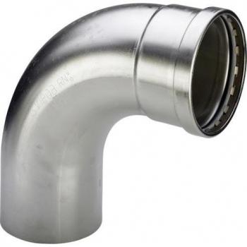 Viega Sanpress Inox XL 90° Bogen 76,1 mm, SC-Contur