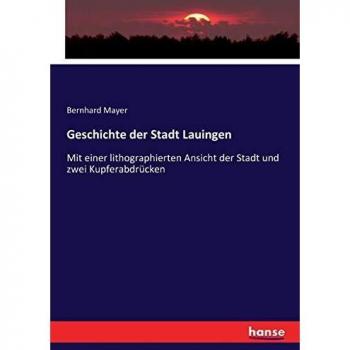 Geschichte der Stadt Lauingen: Mit einer lithographierten Ansicht der Stadt und zwei Kupferabdrücken