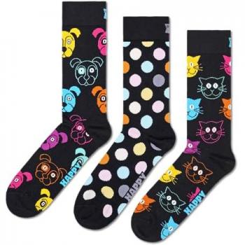 Happy Socks Unisex Kurzsocken, 3er-Pack