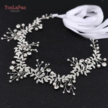 YouLaPan Satin Ribbon Diamond Sash