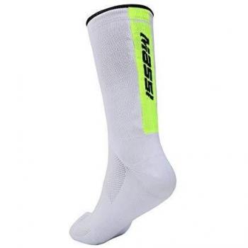 Massi Team MTB und Rennsport, Socken, Sport, Fahrradfahren, Weiß, M