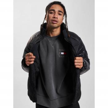 Tommy Jeans Daunenjacke Relaxed Fit Schwarz