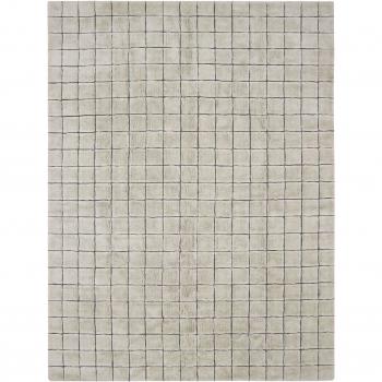Tapis en Laine Gris Mosaïque