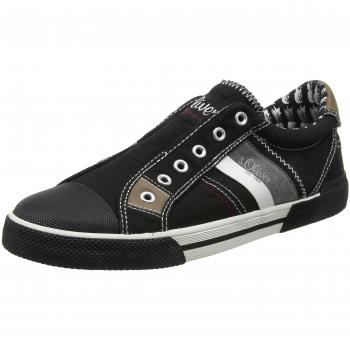 S.Oliver 14603 Herren Sneaker, Schwarz, 40 EU