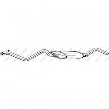 BOSAL modelo 284-311 Silenciador trasero