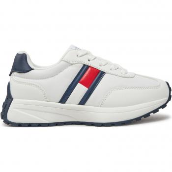 Tommy Hilfiger Schnürschuhe für Kinder, Weiß und Blau