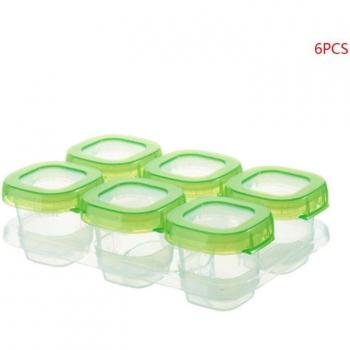6 Pcs Baby Weaning Storage Containers