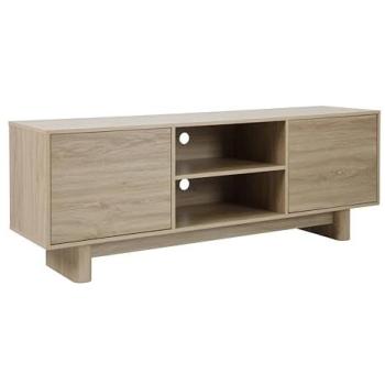 Meuble TV Oviala 160 cm – Design Scandinave en Bois Clair