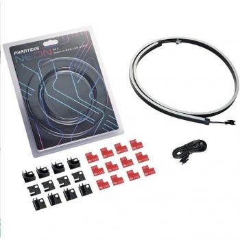 Bande lumineuse ARGB PHANTEKS M1 M5, néon décoratif pour boîtier d'ordinateur, 5V, 3 broches, lumière AURA 1000mm