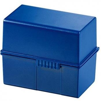 Boîte de Classement HAN pour Fiches A7 en Plastique Couleur Bleue