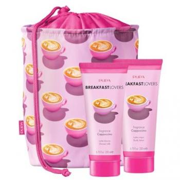 Pupa Pupa Morgenmix – Cappuccino, Douchemelk + Bodylotion 200 ml