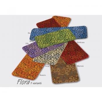 Antiscivolo Flora 55x140 Verde Cucina