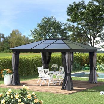 Outdoor Aluminum Hardtop Gazebo