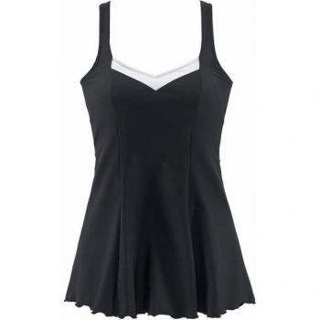 LASCANA Badekleid „Kontrasteinsätze“ – Body‑Shaping Version