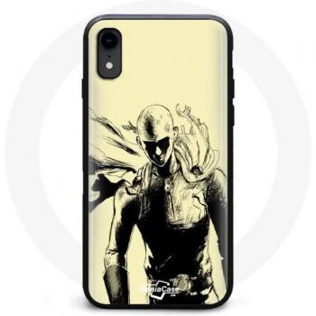 Black & White Saitama iPhone XR Case