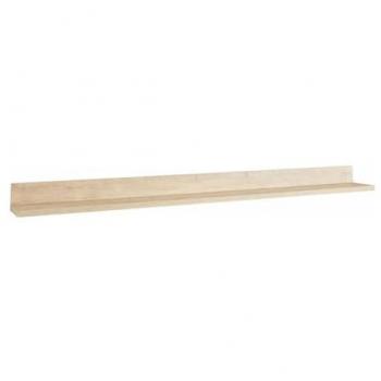 Mensole in legno chiaro L157 cm