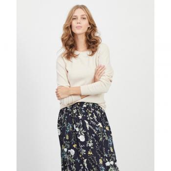 Sandshell Thess Sweater with Melange Detail XL