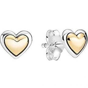 Pendientes Corazón Cúpula Dorada 299389C00