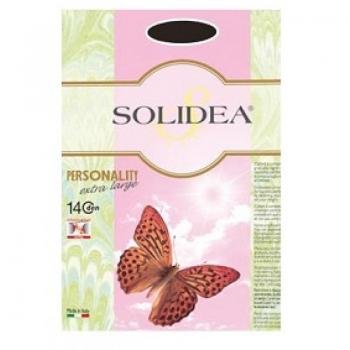 Solidea Collants Élégants 140D, Compression 18-21 mmHg, Taille 4XXL, Noir