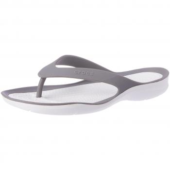 Crocs Damen Swiftwater Flip Zehentrenner, Grau