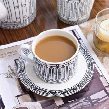 Juego de té y café de hueso de grado superior