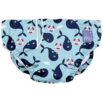 Bambino Mio Reusable Swim Nappy Whale Wharf Large