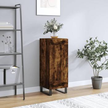 Buffet de Chêne Fumé 34,5x34x90 cm – VidaXL