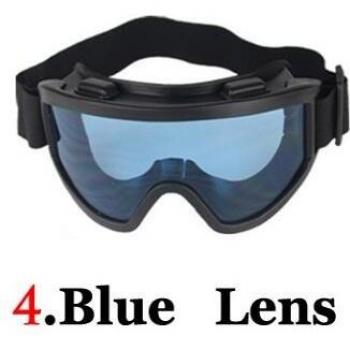 Gafas de esquí con protección UV y banda ajustable para motocross