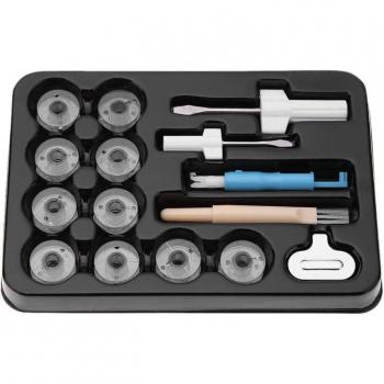 15pcs Sewing Machine Bobbin and Needle Threading Kit