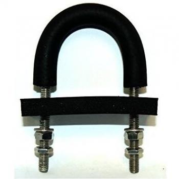 Rubber Lined U-Bolt and Backing Pad 230 mm ID