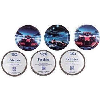 SCHOOL-MOOD Patchy-Set mit Formel 1 Motiven