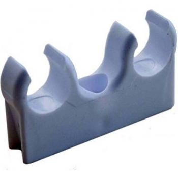 Robimatic Double Pipe Clips 15mm