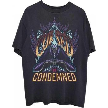 T-shirt noir en coton unisexe Hades Maudit Hércules